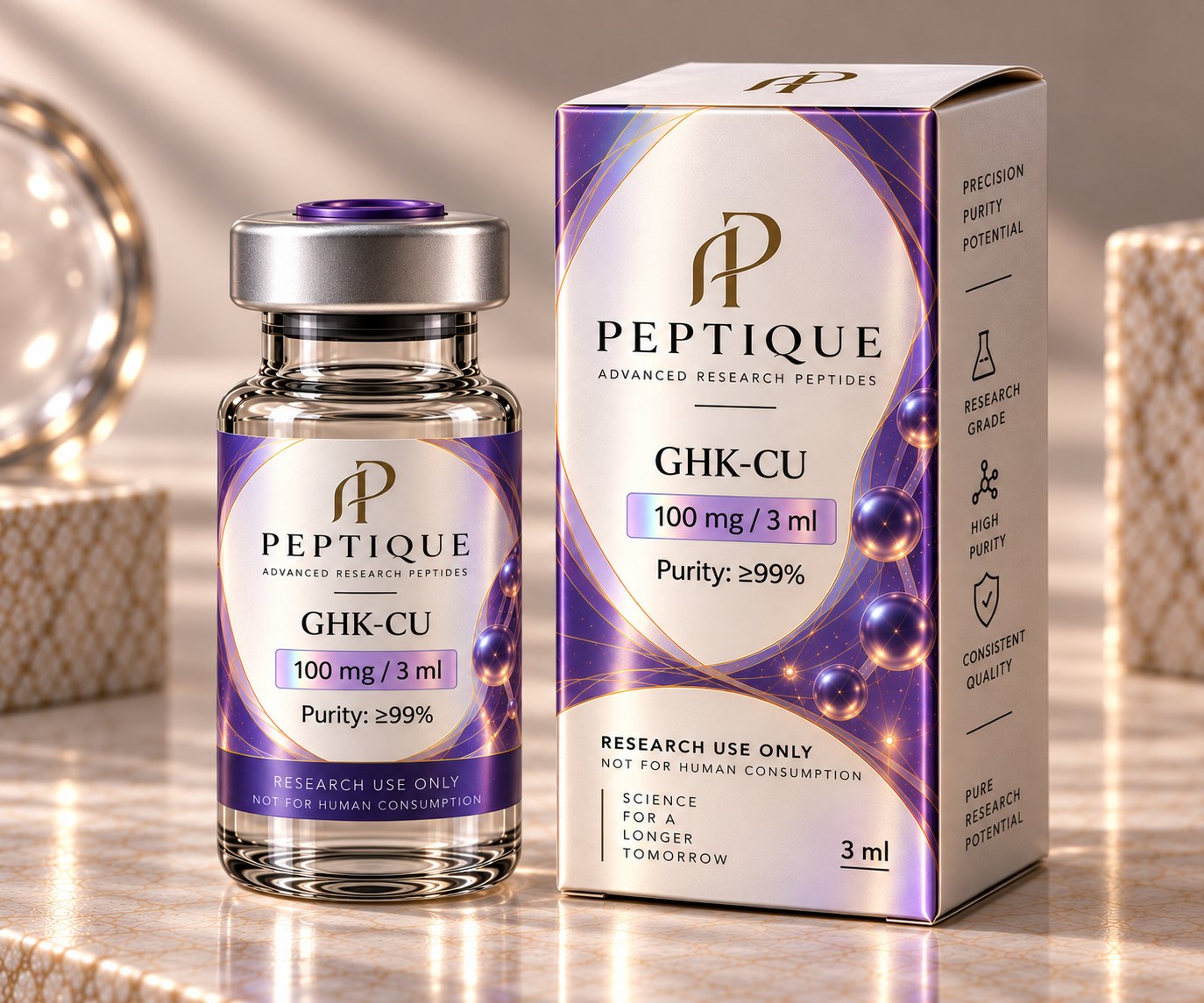 GHK-Cu — PEPTIQUE